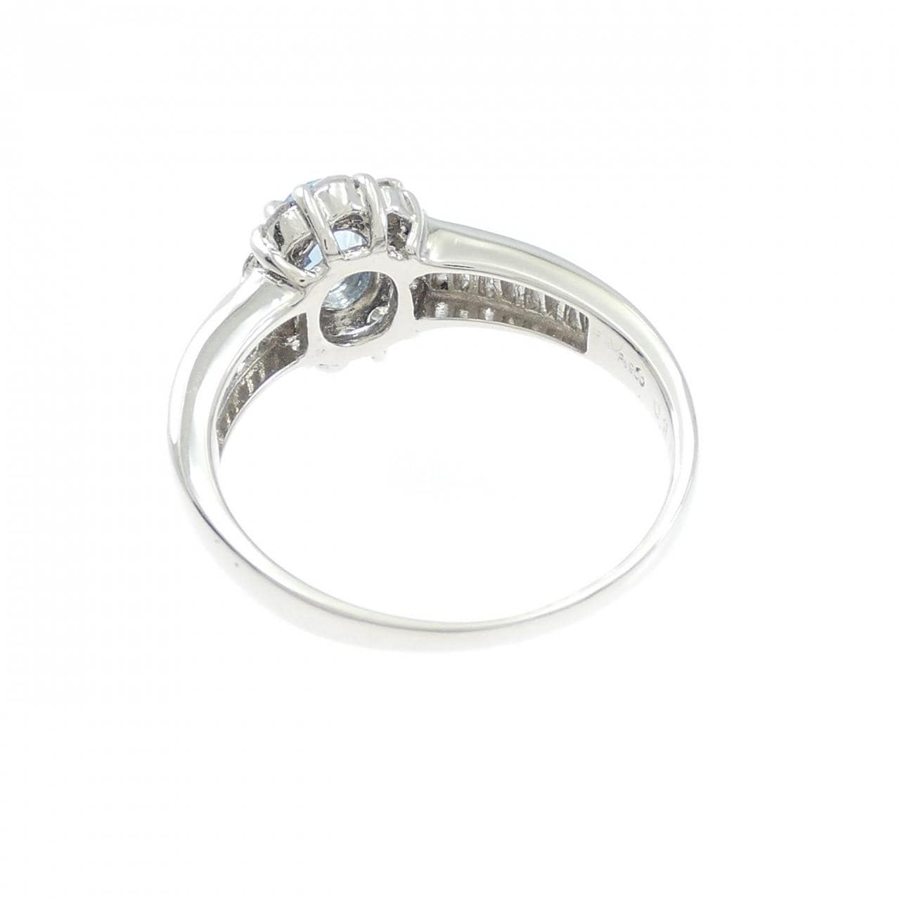 PT900 アクアマリン リング 0.34CT