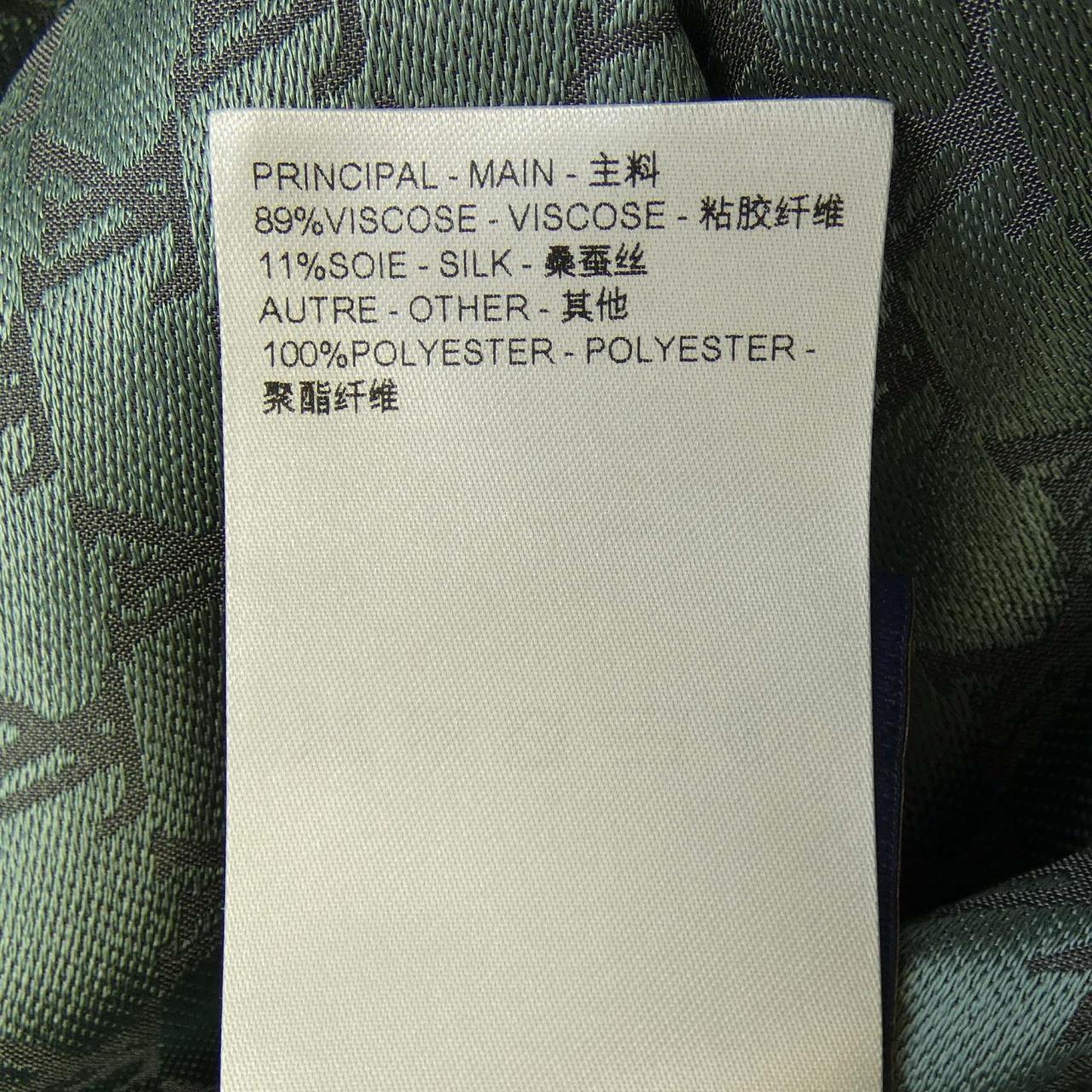 ルイヴィトン LOUIS VUITTON ショートスリーブジャガードシルクプレンドシャツ HRS30WKSY S/Sシャツ