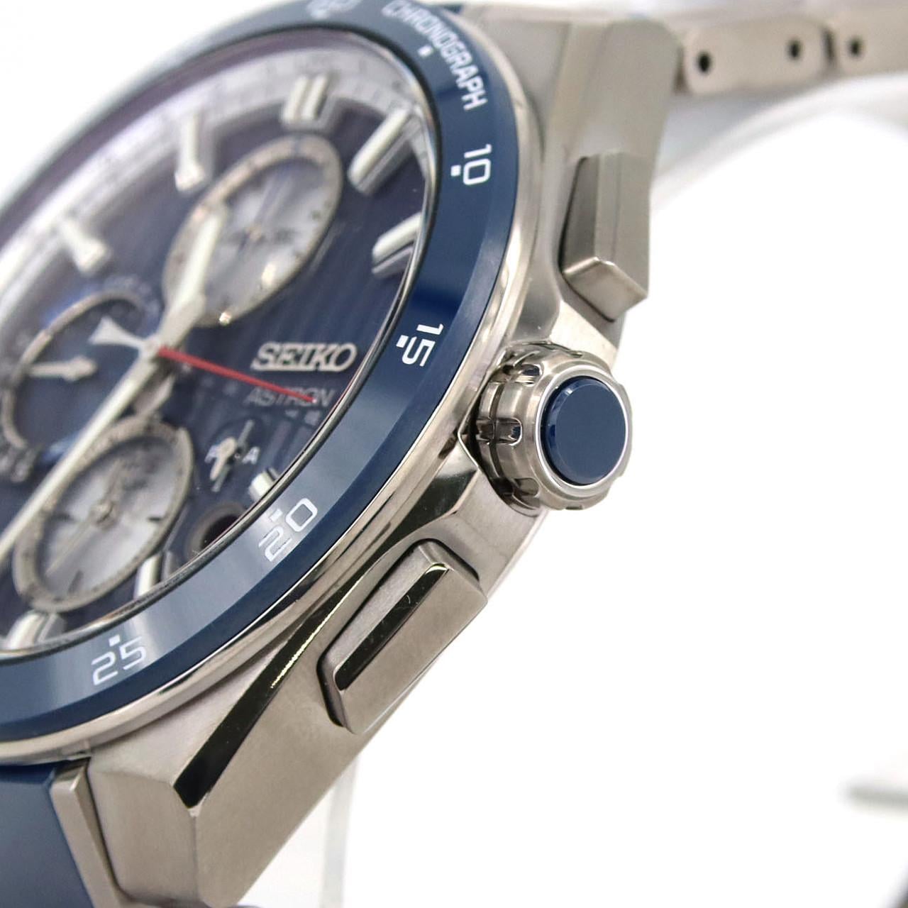 セイコー アストロンGPS 電波時計 5X83-0AA0/SBXC181 TIxセラミック ソーラークォーツ