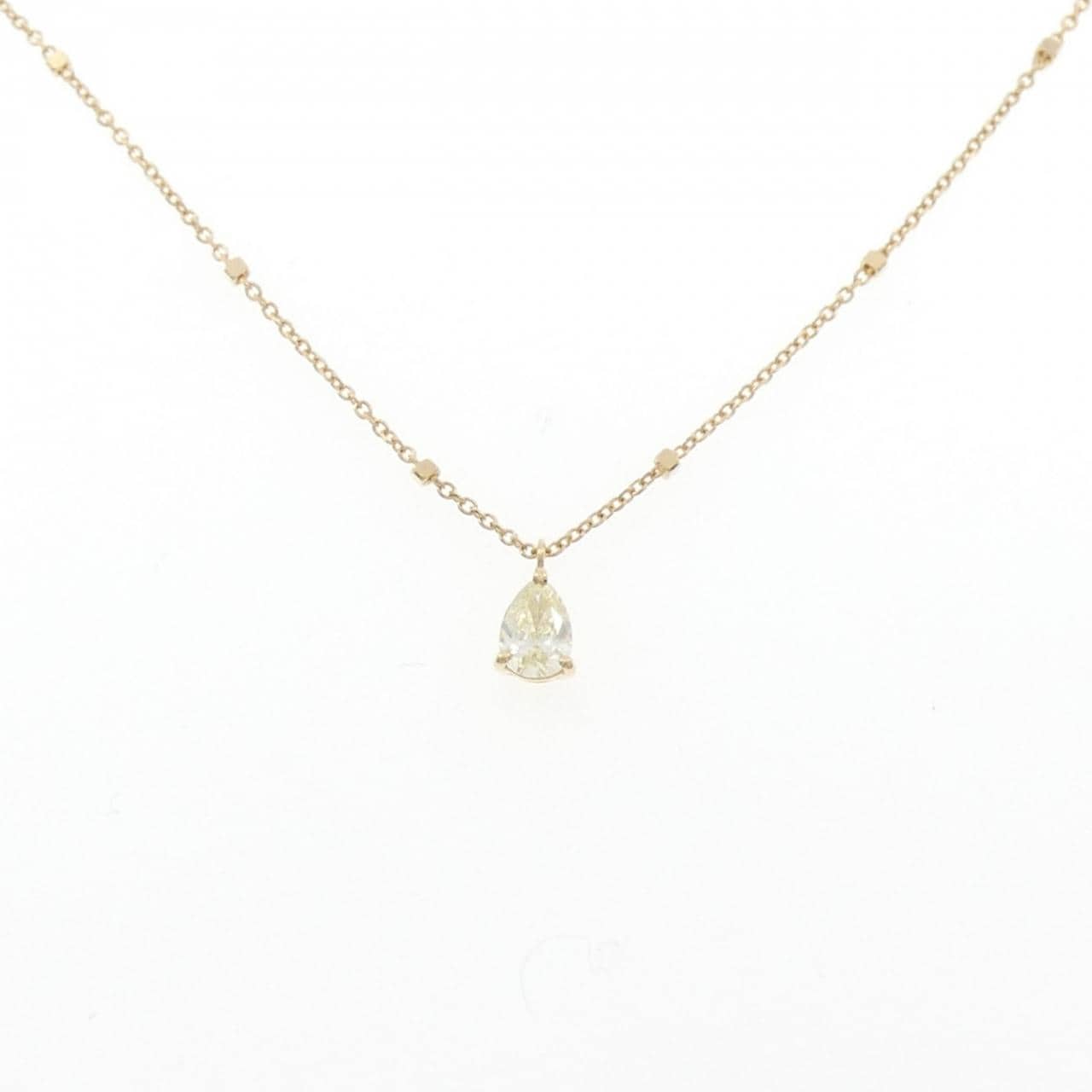 K18YG ダイヤモンド ネックレス 0.302CT