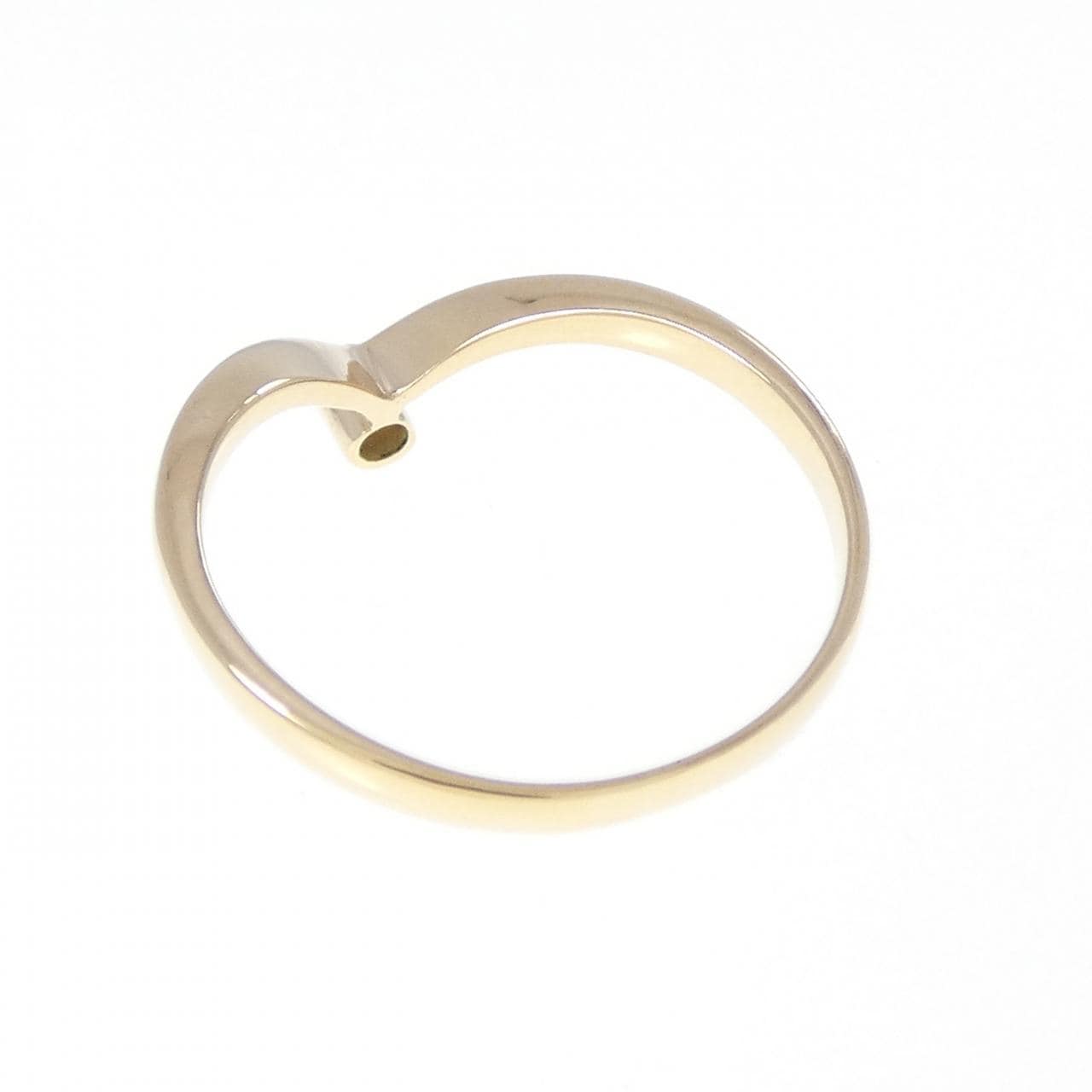 K18YG ダイヤモンド ピンキーリング