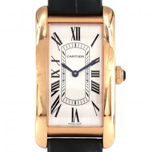 カルティエ タンクアメリカンLM PG WGTA0134 PG･RG 自動巻