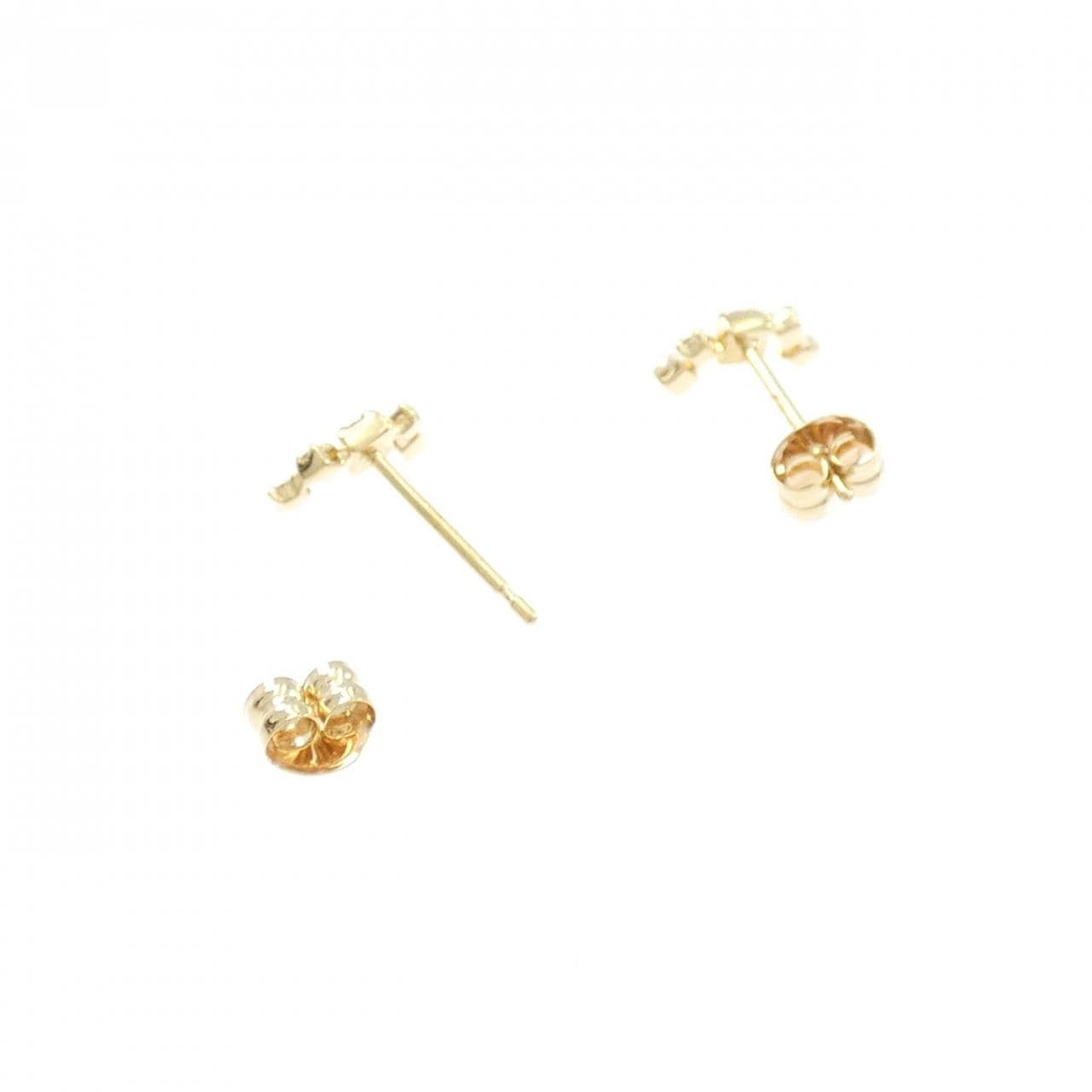 4゜C ダイヤモンド ピアス
