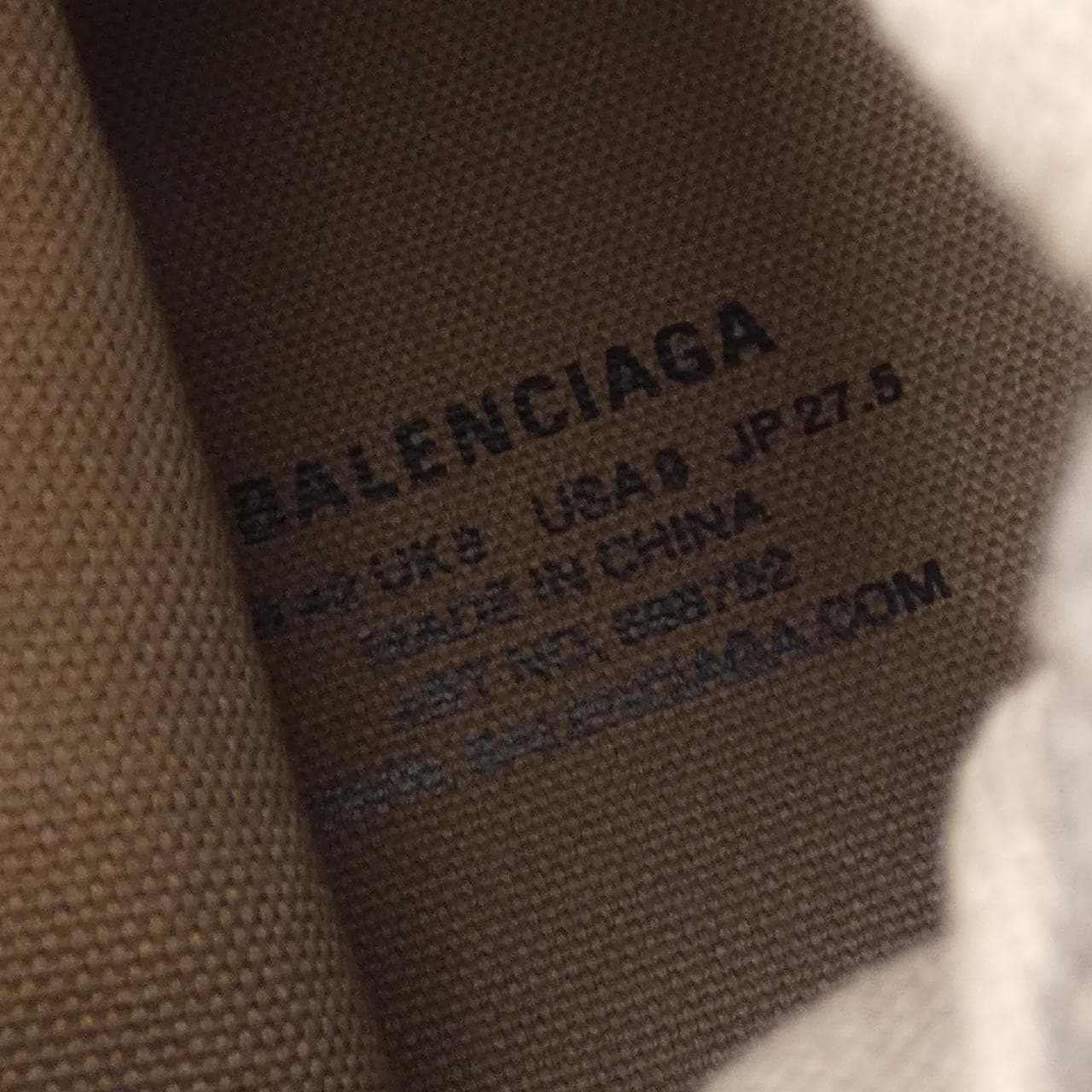 バレンシアガ BALENCIAGA PARIS HIGH TOP 688752 W3RQ1 スニーカー