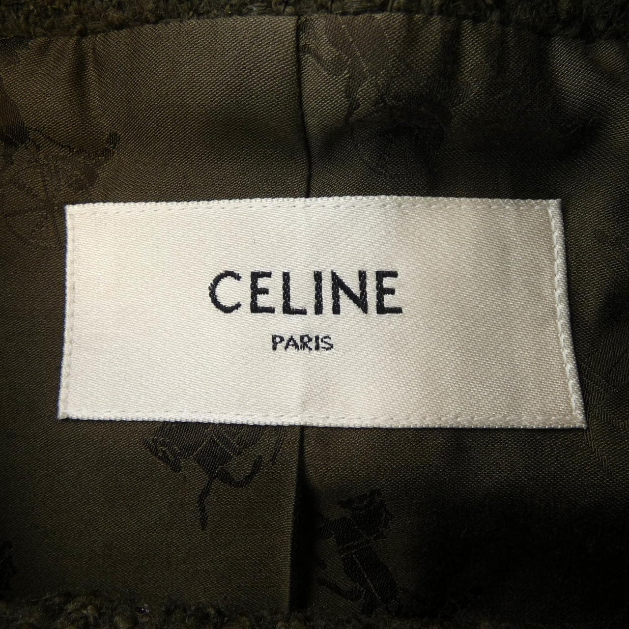 セリーヌ CELINE ノーカラージャケット