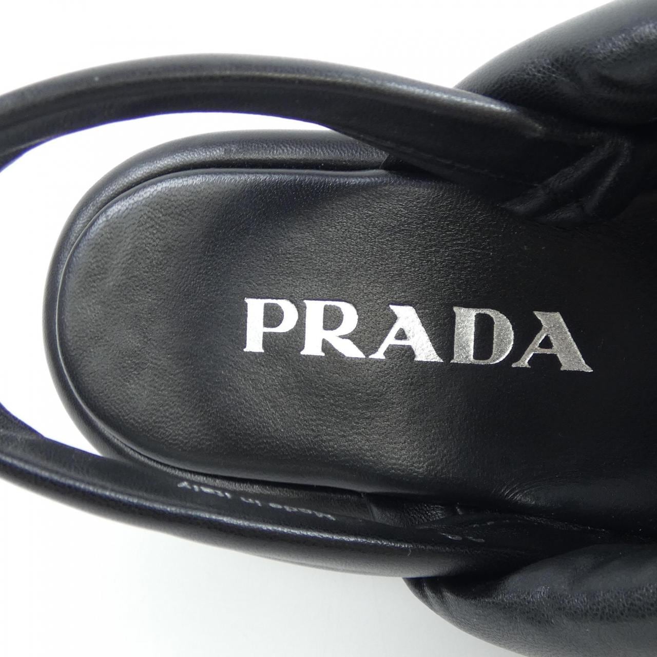 プラダ PRADA 1XZ747 フラットフォーム サンダル