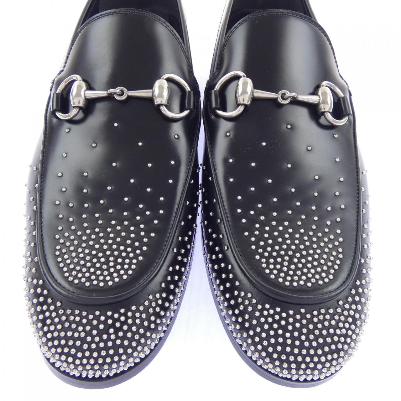 グッチ GUCCI スタッズホースビットローファー 851395 シューズ