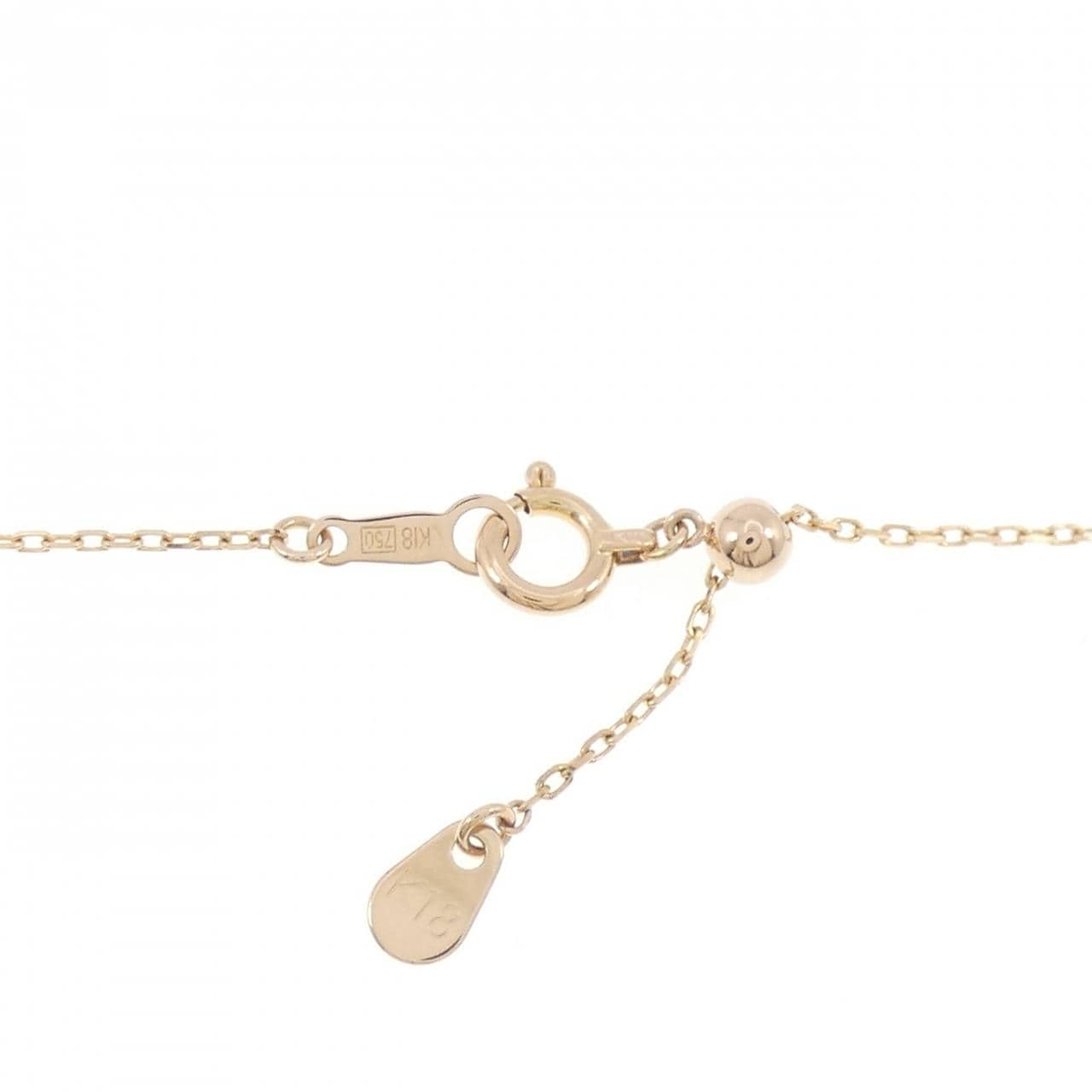 K18PG クロス ダイヤモンド ネックレス 1.00CT