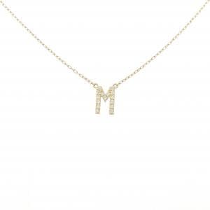 アーカー イニシャル ネックレス 0.06CT