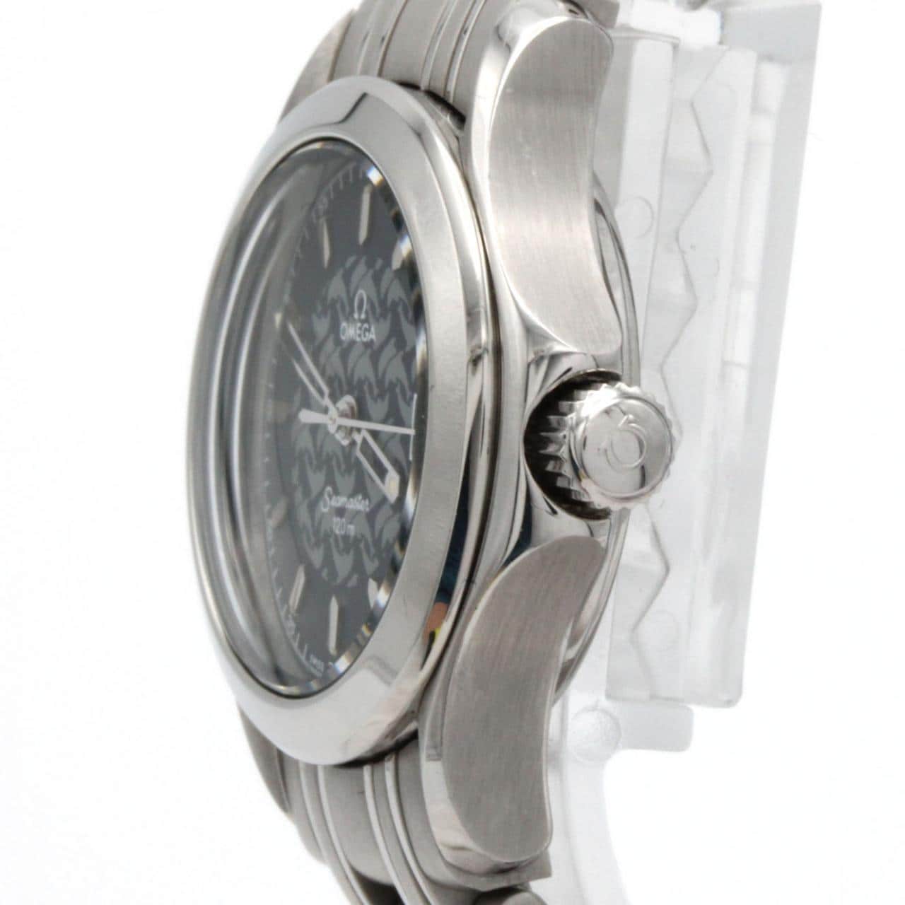 【ノーメンテナンス還元価格】オメガ シーマスター120･マイヨール'97 LIMITED 2580.80 SS クォーツ