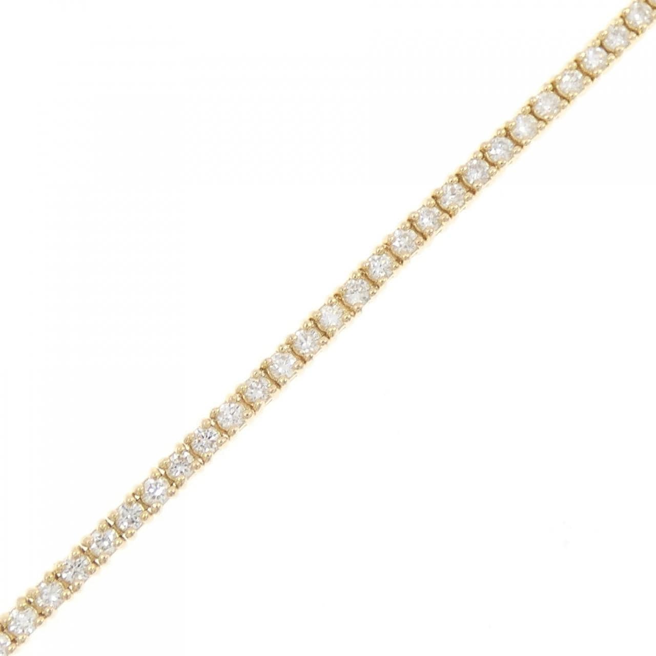 【リメイク】K18YG ダイヤモンド ブレスレット 1.33CT