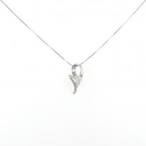 PT900/PT850 ダイヤモンド ネックレス 0.19CT