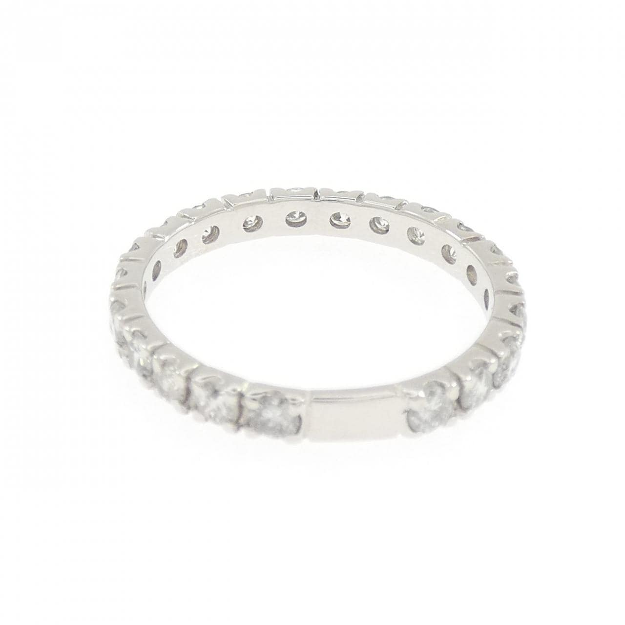 PT900 ハーフエタニティ ダイヤモンド リング 1.00CT
