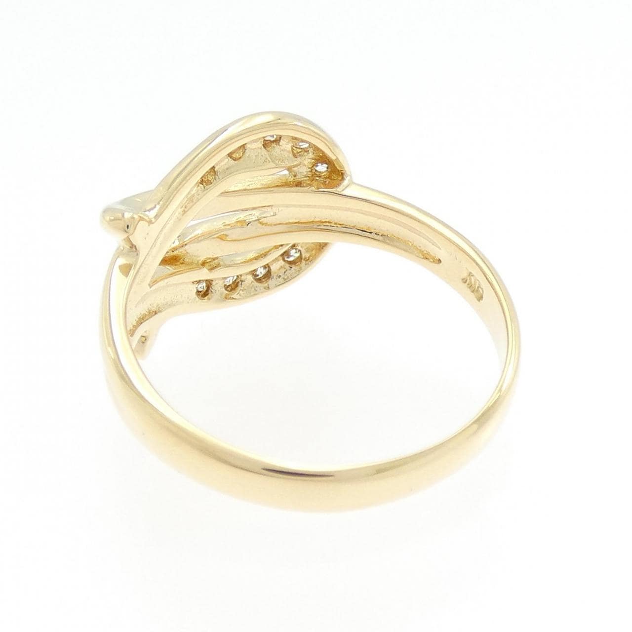 K18YG ダイヤモンド リング 0.15CT