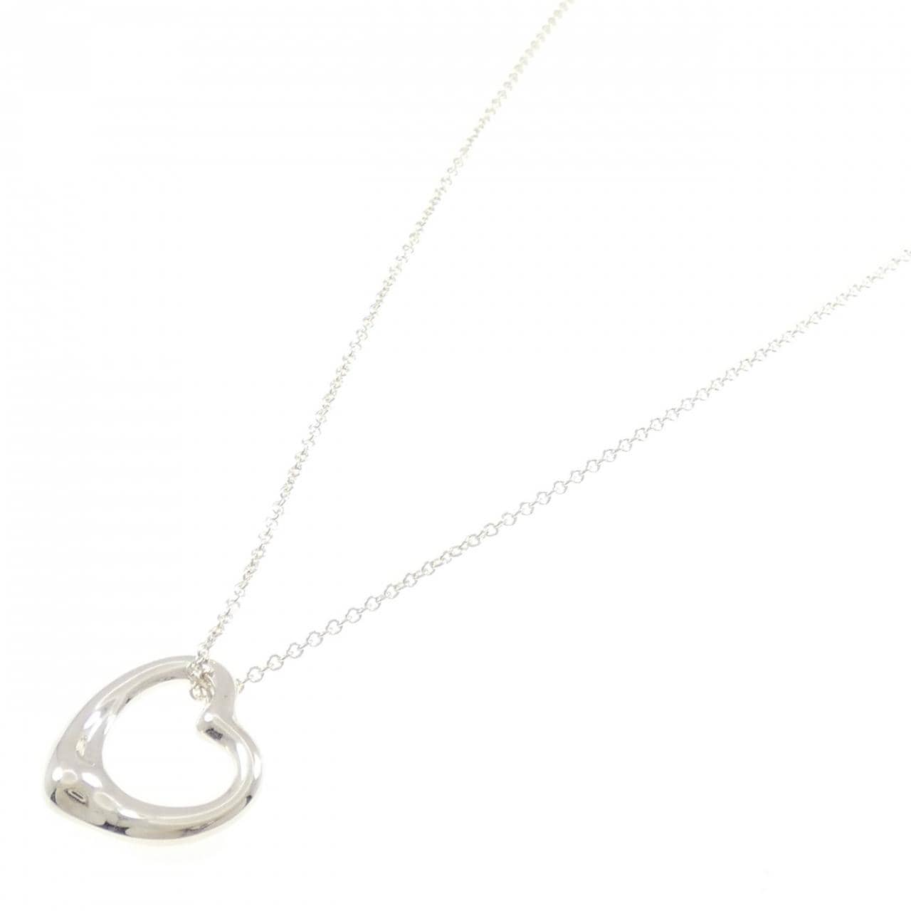 ティファニー オープンハート ネックレス