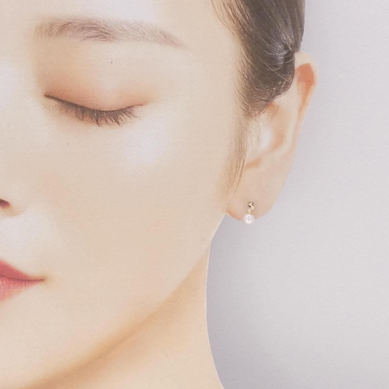 ヴァンドーム アコヤパール ピアス 4.6mm
