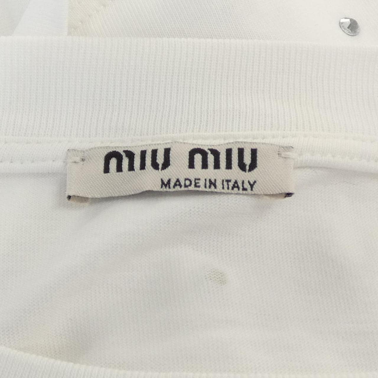 ミュウミュウ MIU MIU MJL822 1ZFS Tシャツ
