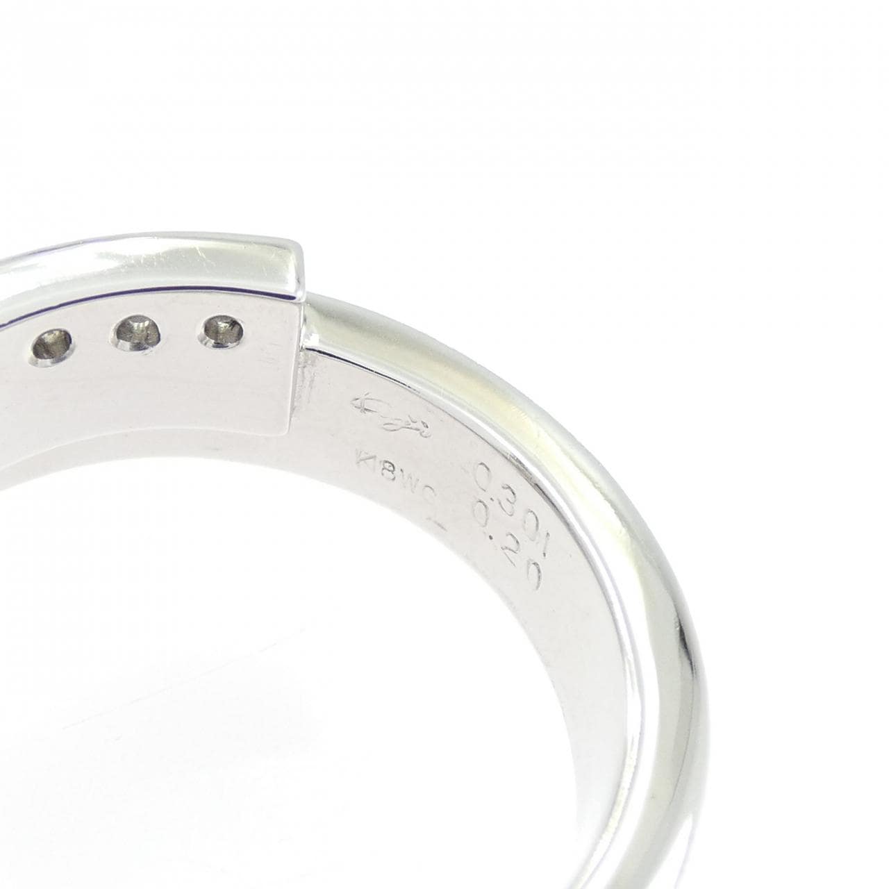 キウチケンジ ダイヤモンド リング 0.301CT