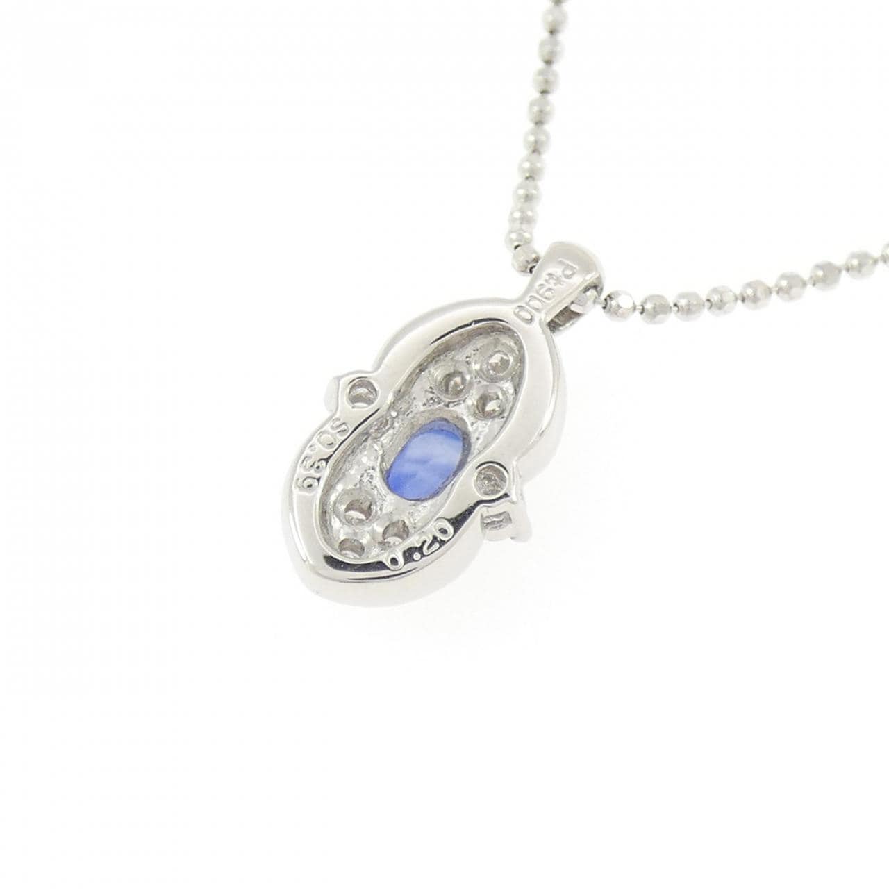 PT900/PT850 サファイヤ ネックレス 0.39CT
