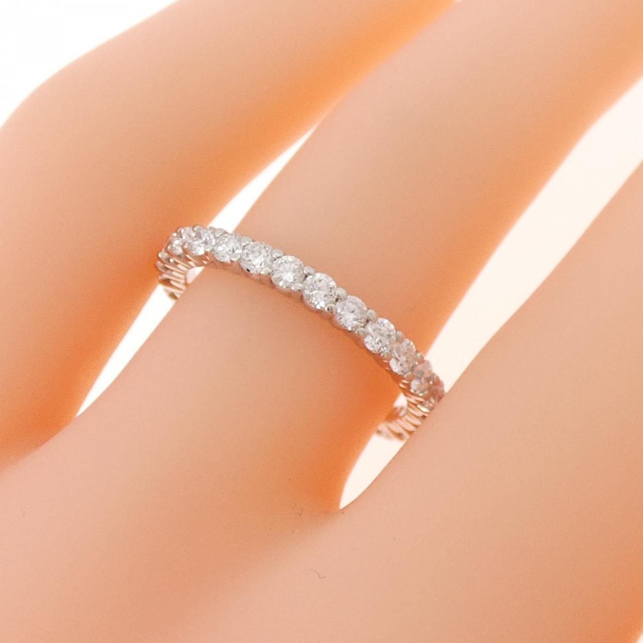PT900 フルエタニティ ダイヤモンド リング 0.91CT
