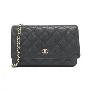 [Unused items] CHANEL Timeless Classic Line AP0250 Chain Wallet