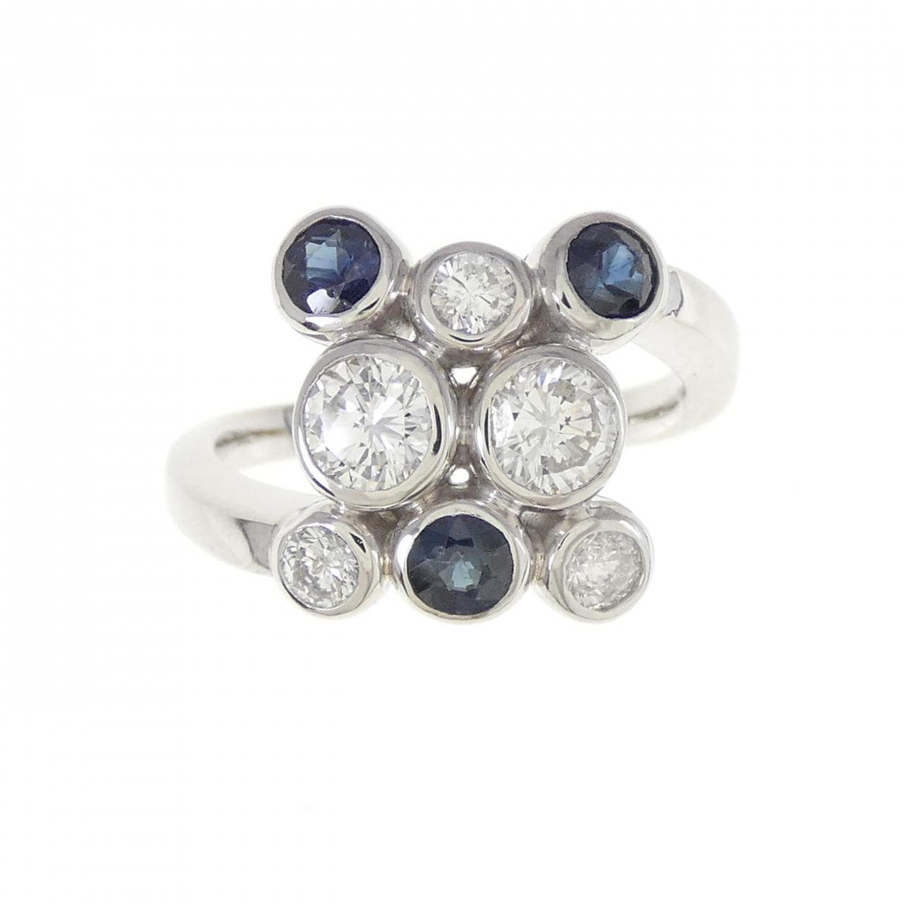PT サファイヤ リング 0.60CT