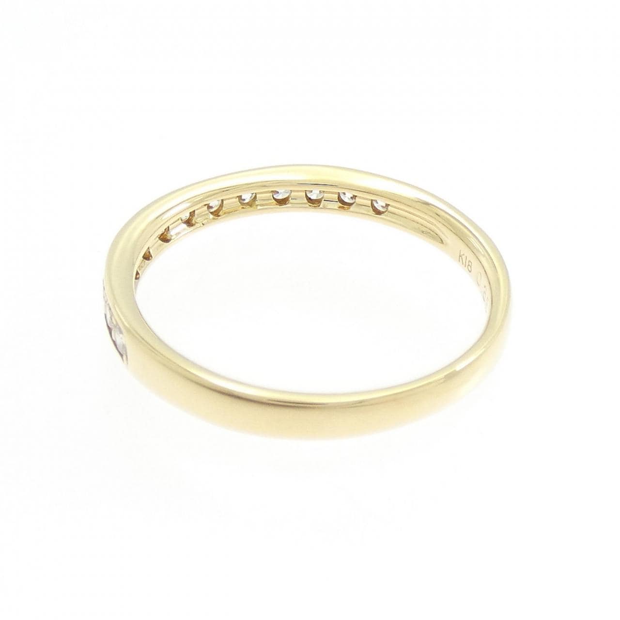 K18YG ダイヤモンド リング 0.38CT