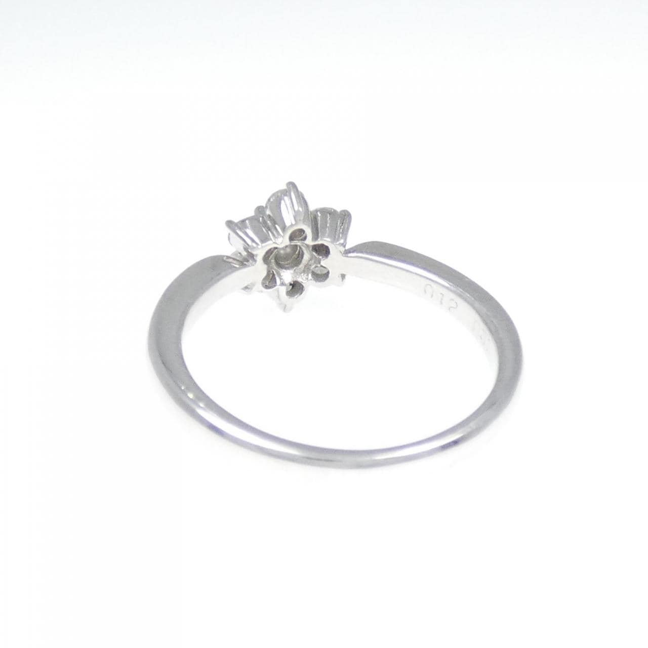 PT フラワー ダイヤモンド リング 0.12CT