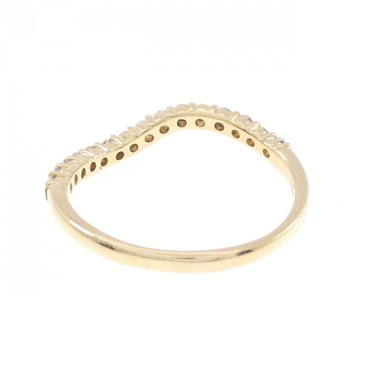 750YG ダイヤモンド リング 0.35CT