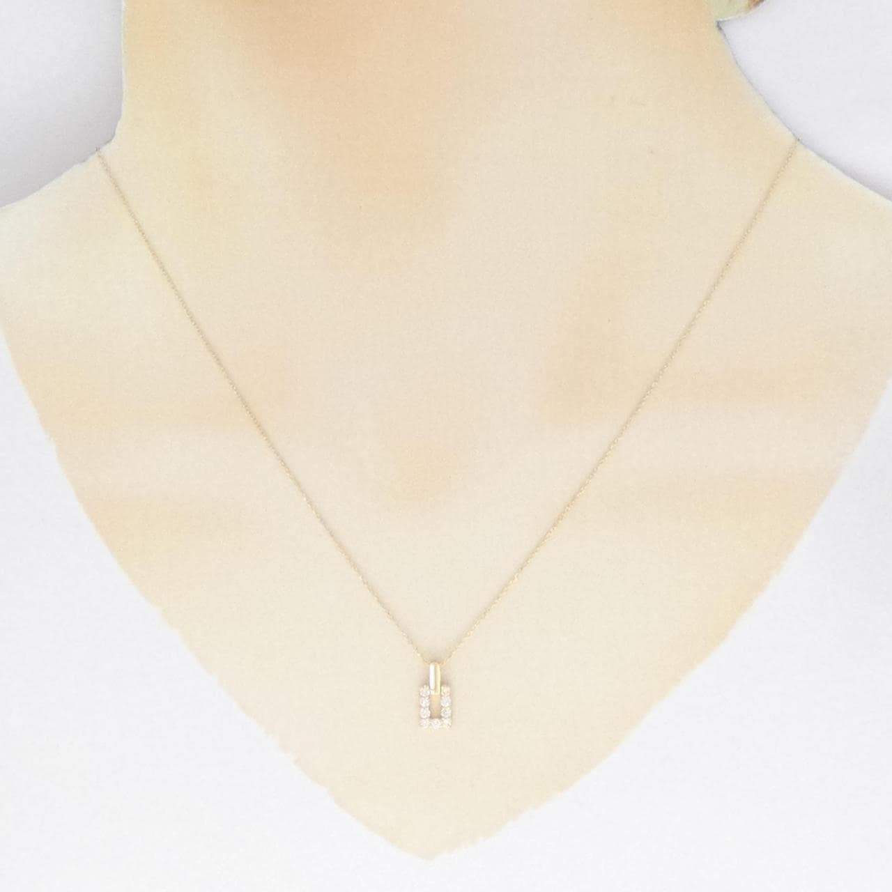 K18YG ダイヤモンド ネックレス 0.18CT