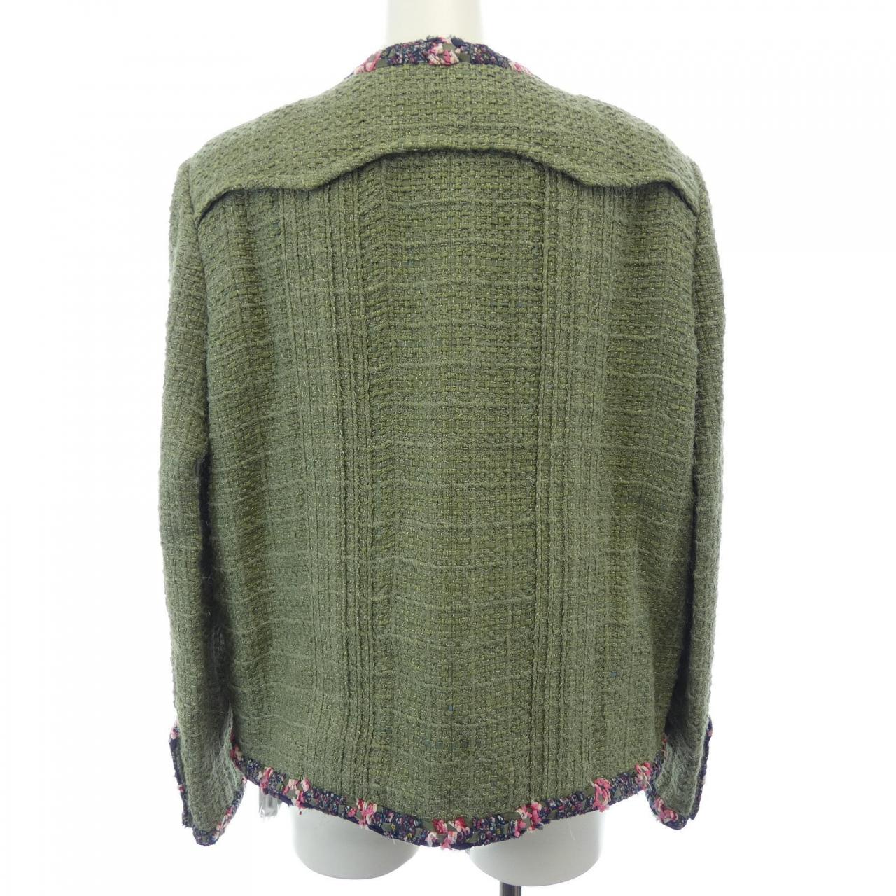 シャネル CHANEL P55630V42024 17C ノーカラージャケット