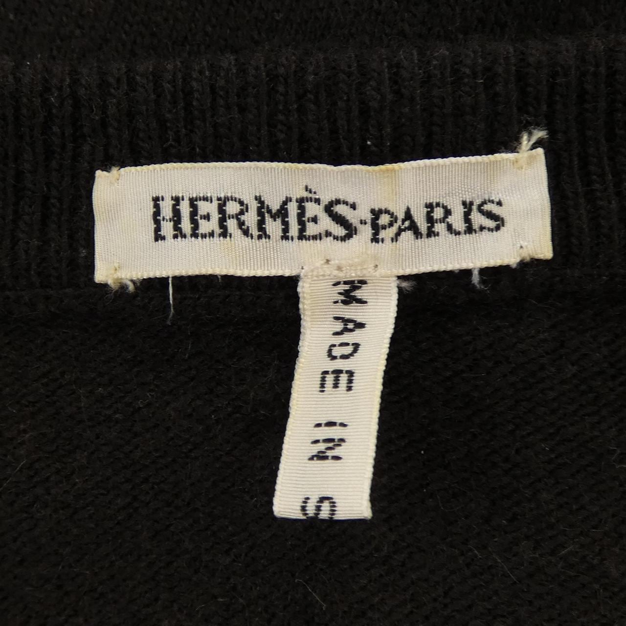 【ヴィンテージ】エルメス HERMES クルードセル CLOU DE SELLE カーディガン