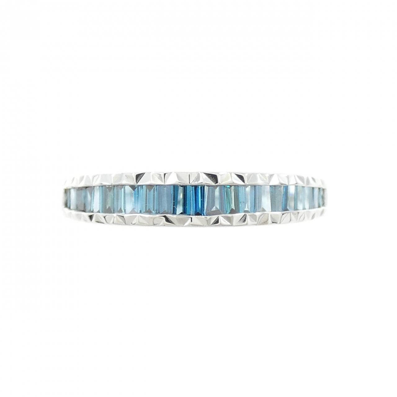 K18WG ダイヤモンド リング 0.35CT