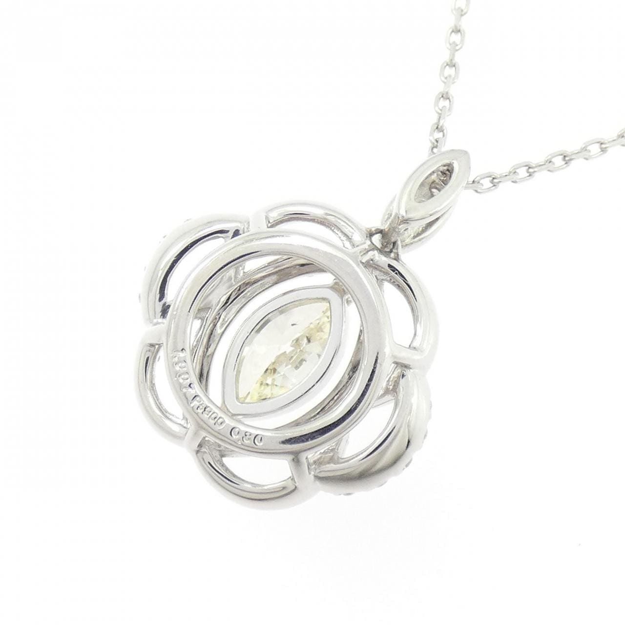 PT900/PT850 ダイヤモンド ネックレス 1.007CT