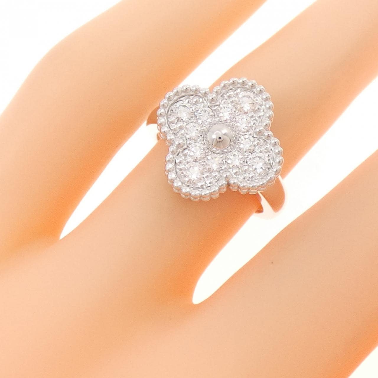 ヴァンクリーフ&アーペル ヴィンテージアルハンブラ リング