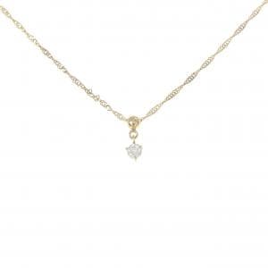 K18YG ダイヤモンド ネックレス 0.1CT