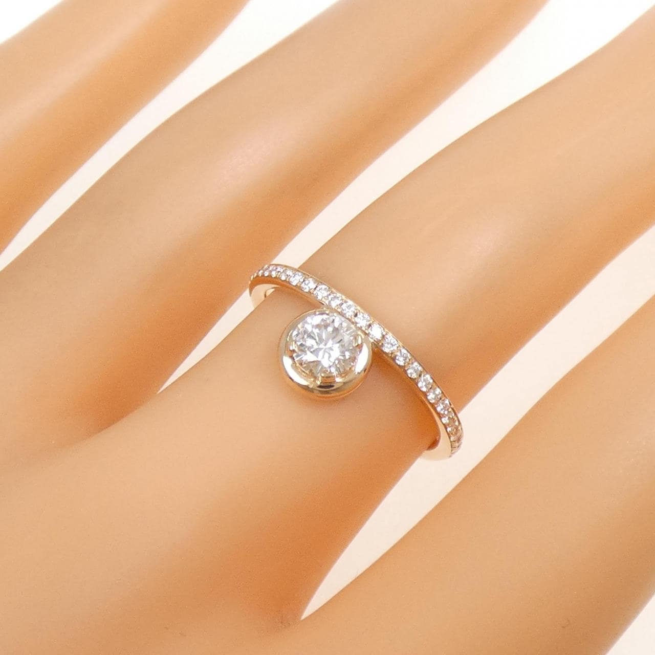 エルメス プティ ジュテ リング 0.53CT