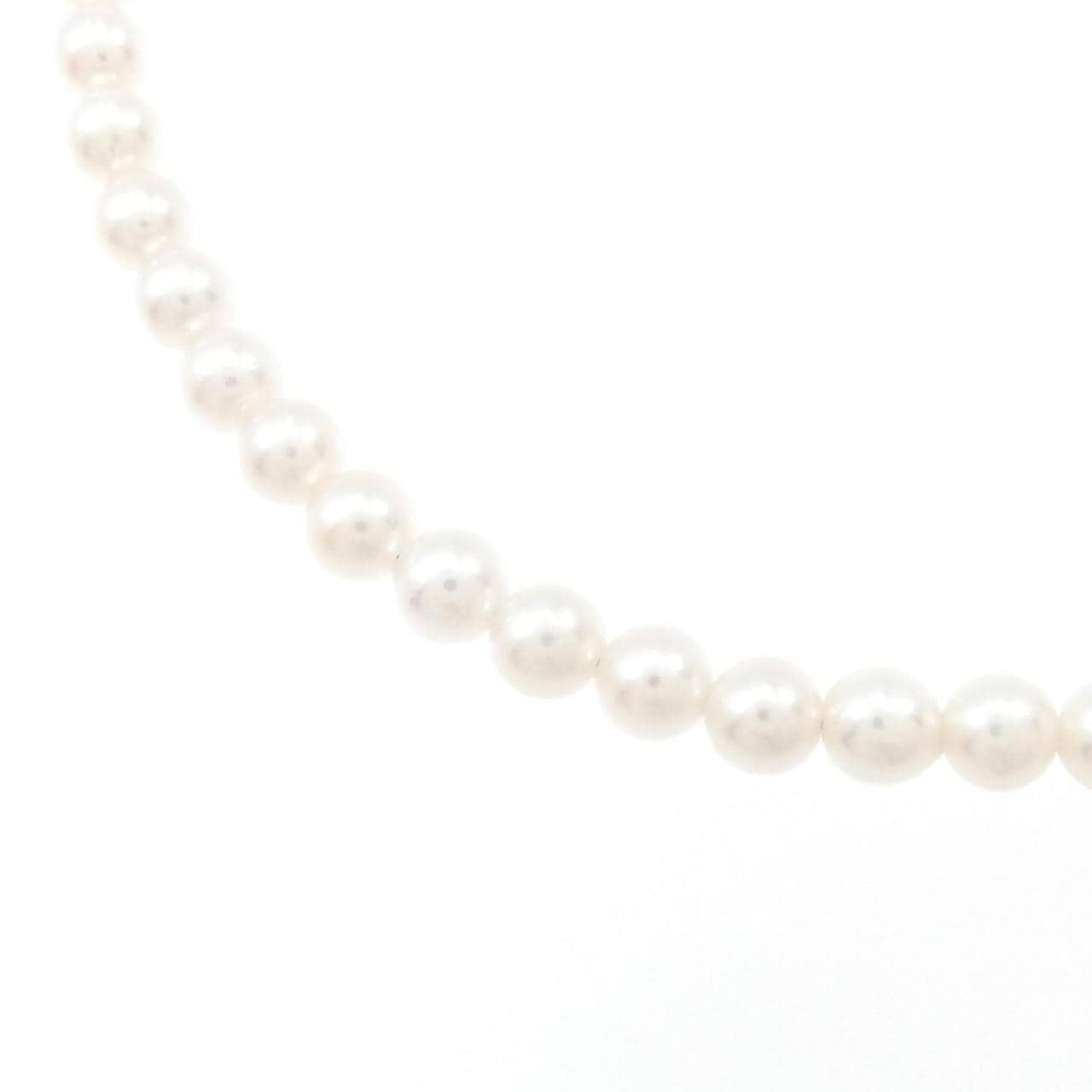 K10YG Akoya pearl necklace 3-3.5 mm