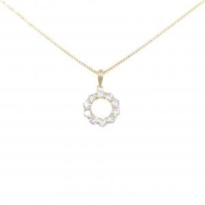 K18YG ダイヤモンド ネックレス 0.51CT