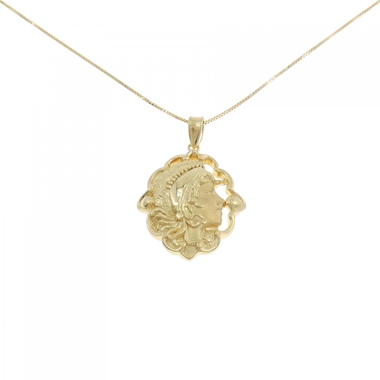 K18YG necklace