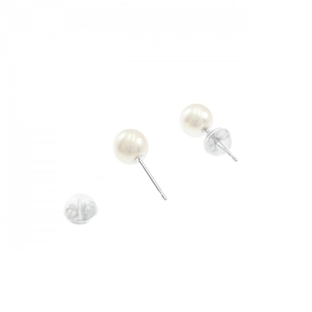 K14WG アコヤパール ピアス 6.2mm