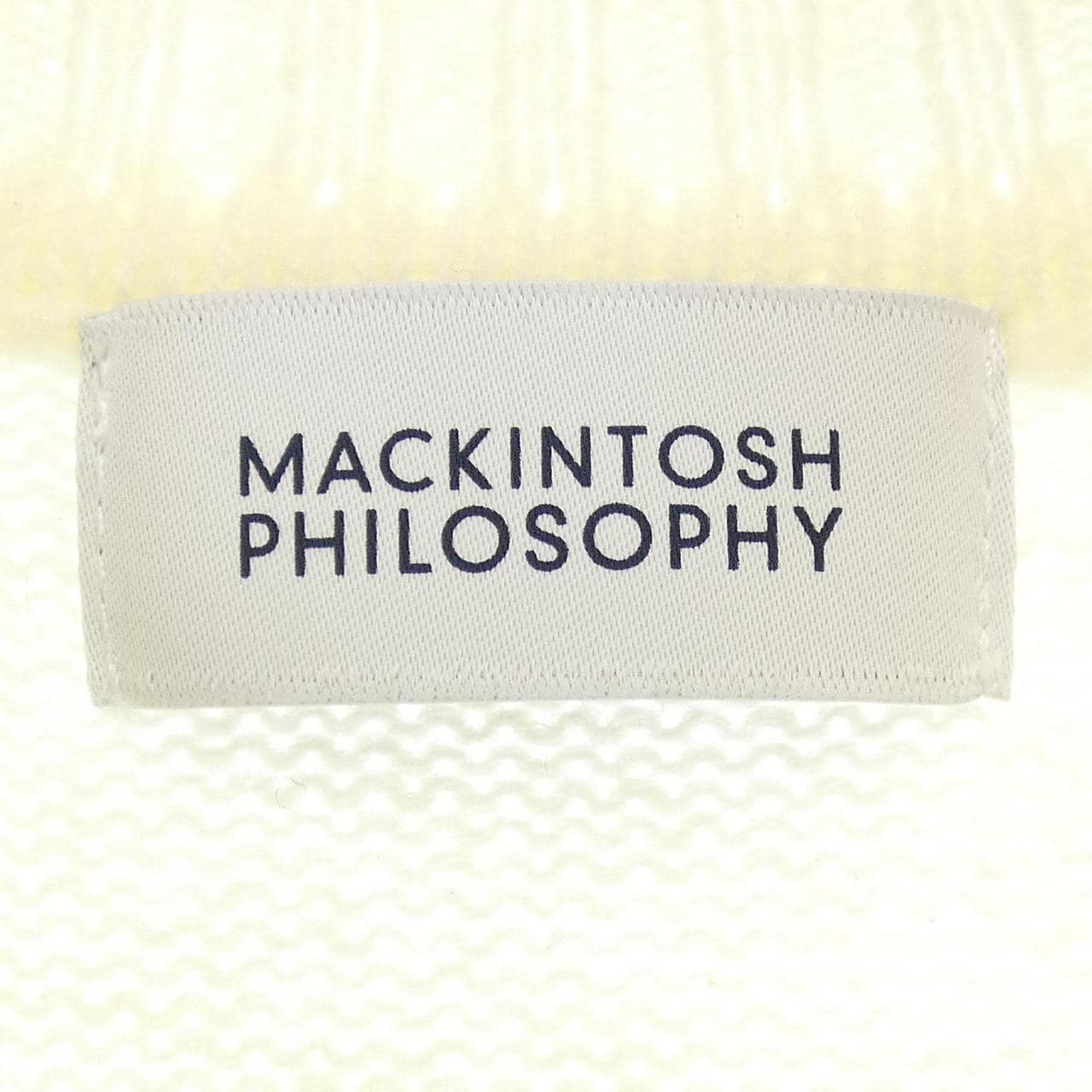 マッキントッシュフィロソフィー MACKINTOSH PHILOSOPHY ニット