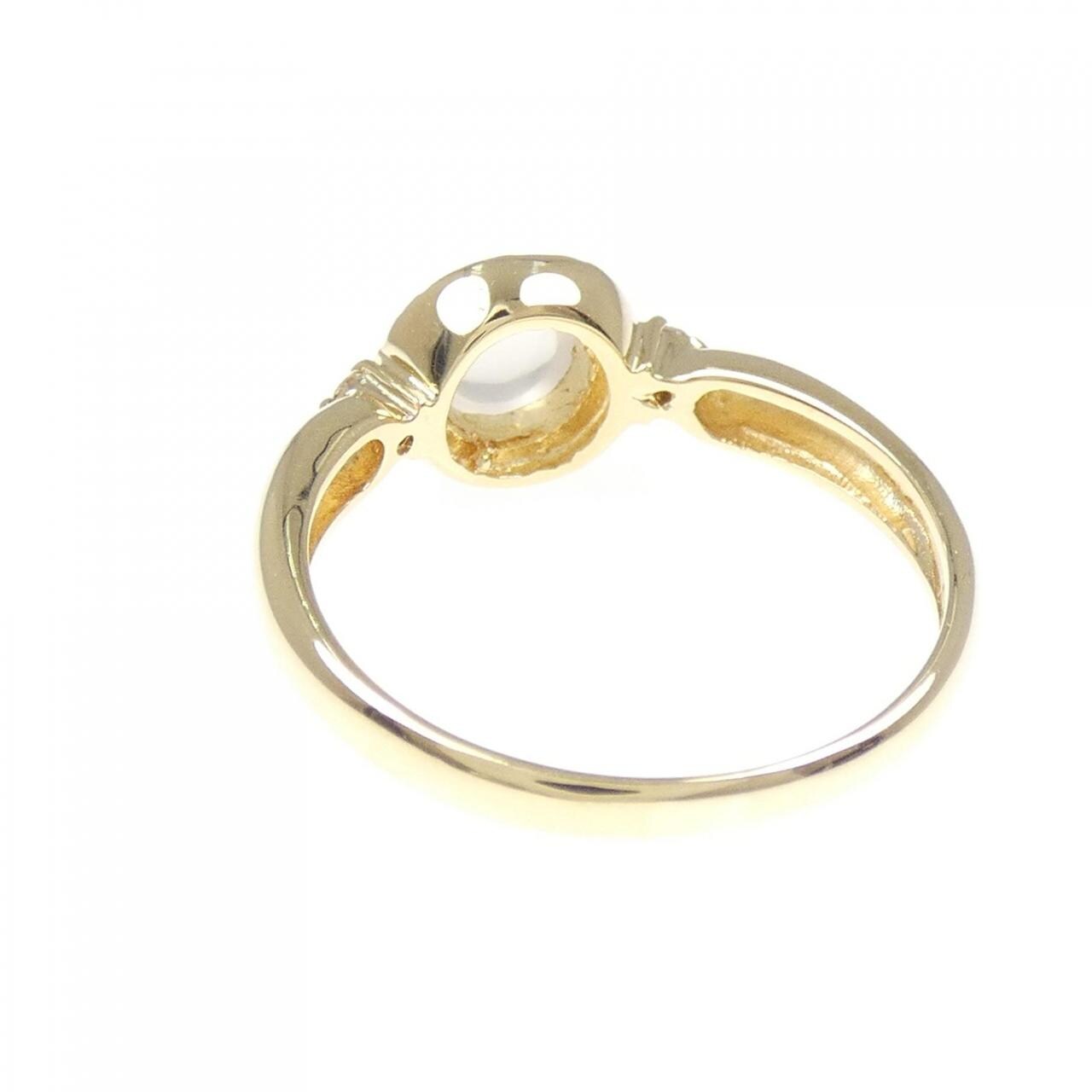 K18YG ムーンストーン リング