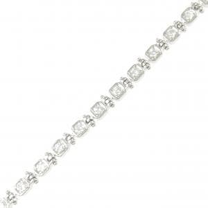 750WG ダイヤモンド ブレスレット 1.03CT