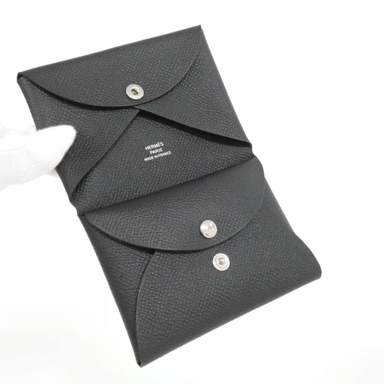 【未使用品】エルメス カルヴィ デュオ 083035CK コインケース