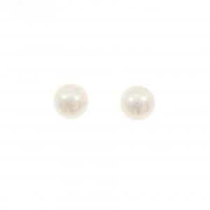 K18PG アコヤパール ピアス 7.9mm