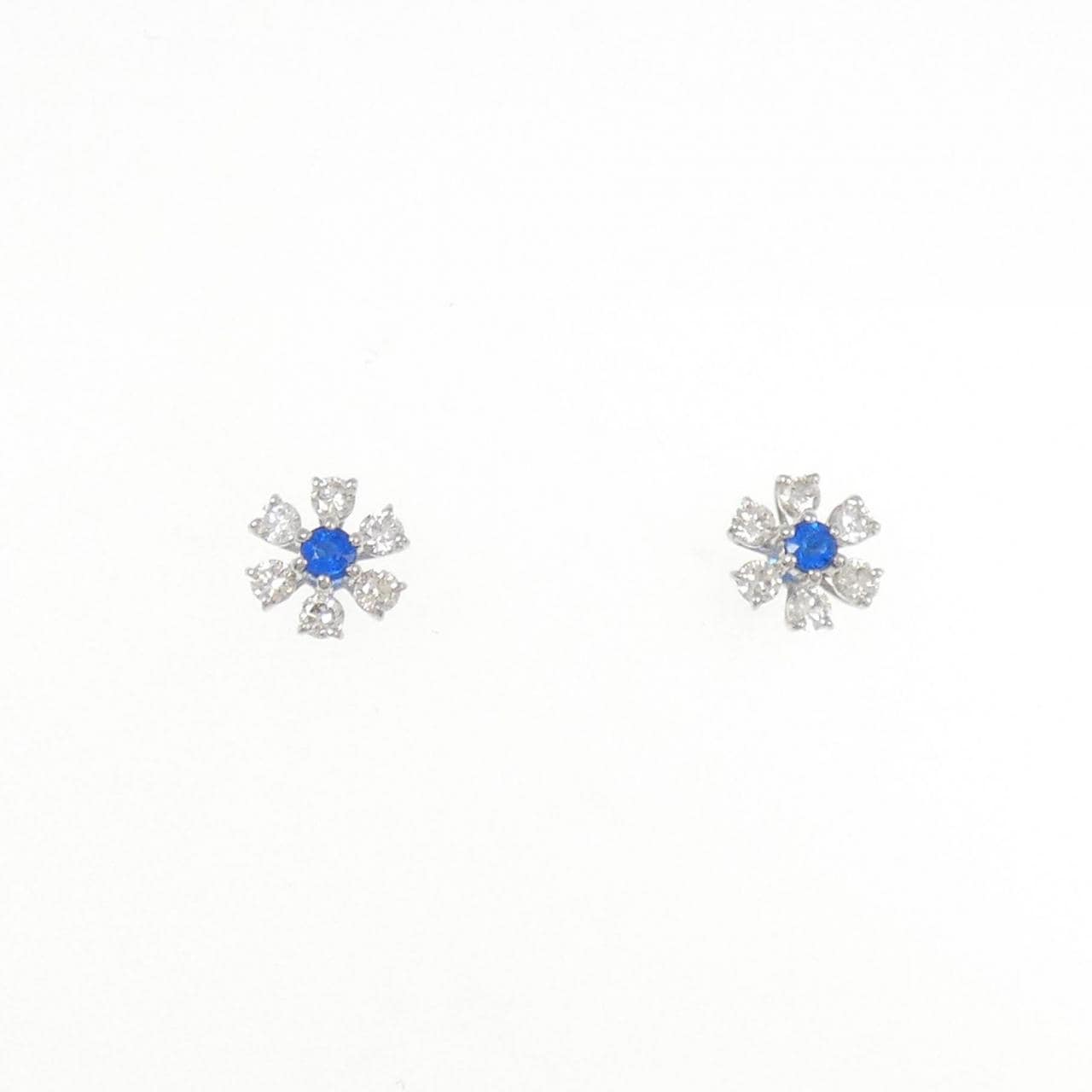 【新品】PT アウイナイト ピアス 0.08CT