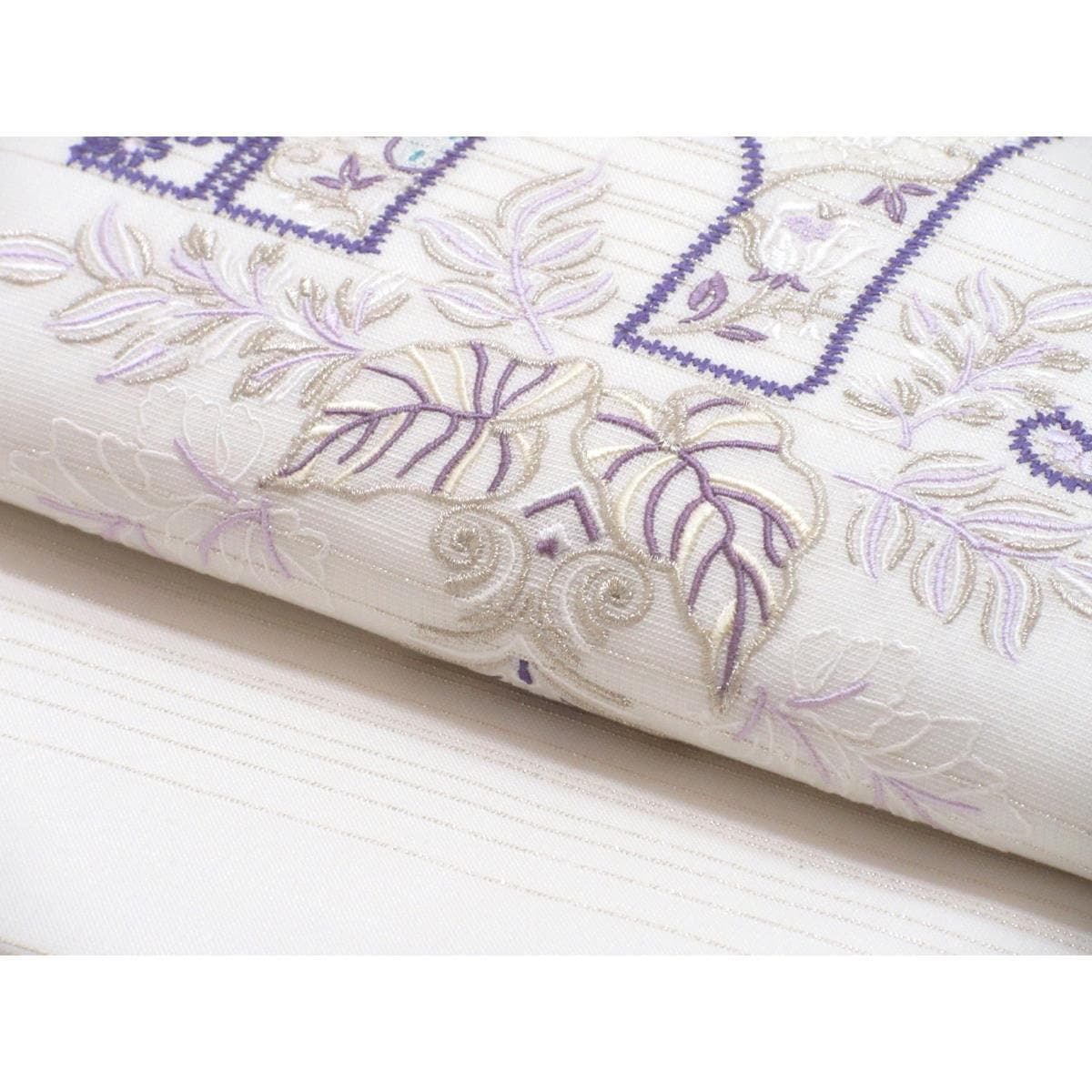 【新品】名古屋帯　刺繍加工