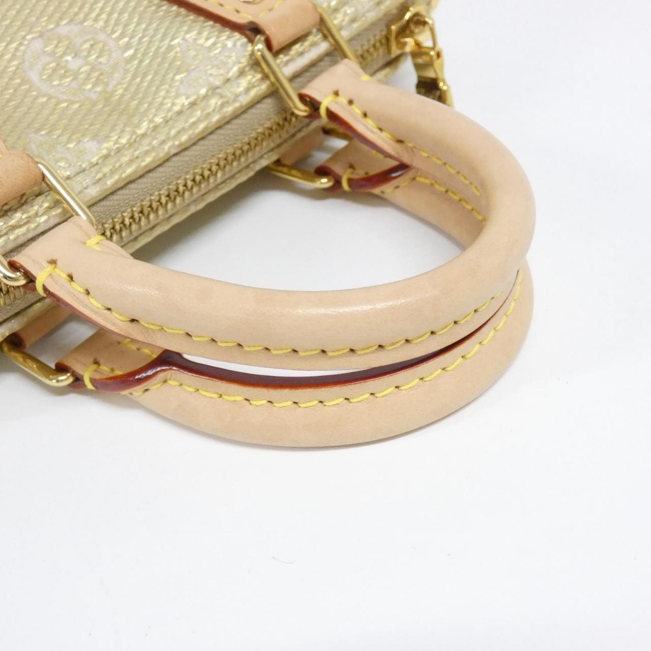 ルイヴィトン モノグラム ラミネーテッド ジャカード ナノ スピーディ M82242 ボストンバッグ