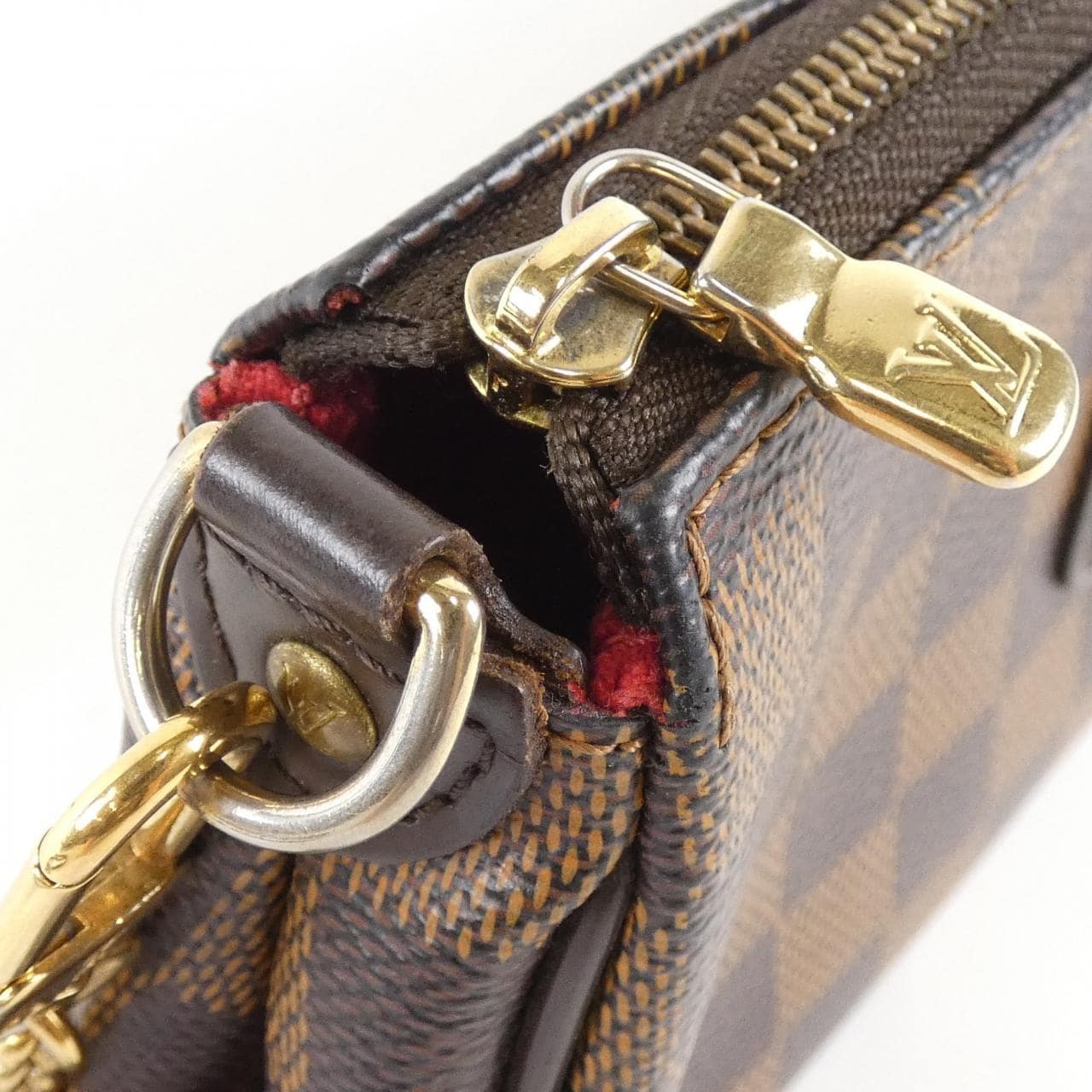 ルイヴィトン ダミエ エヴァ N55213 ショルダーバッグ